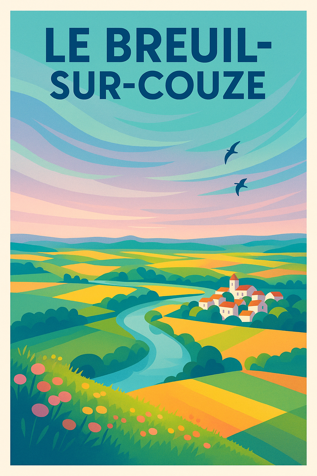 Affiche de Le Breuil-sur-Couze - Évasion champêtre et sérénité au cœur de la nature