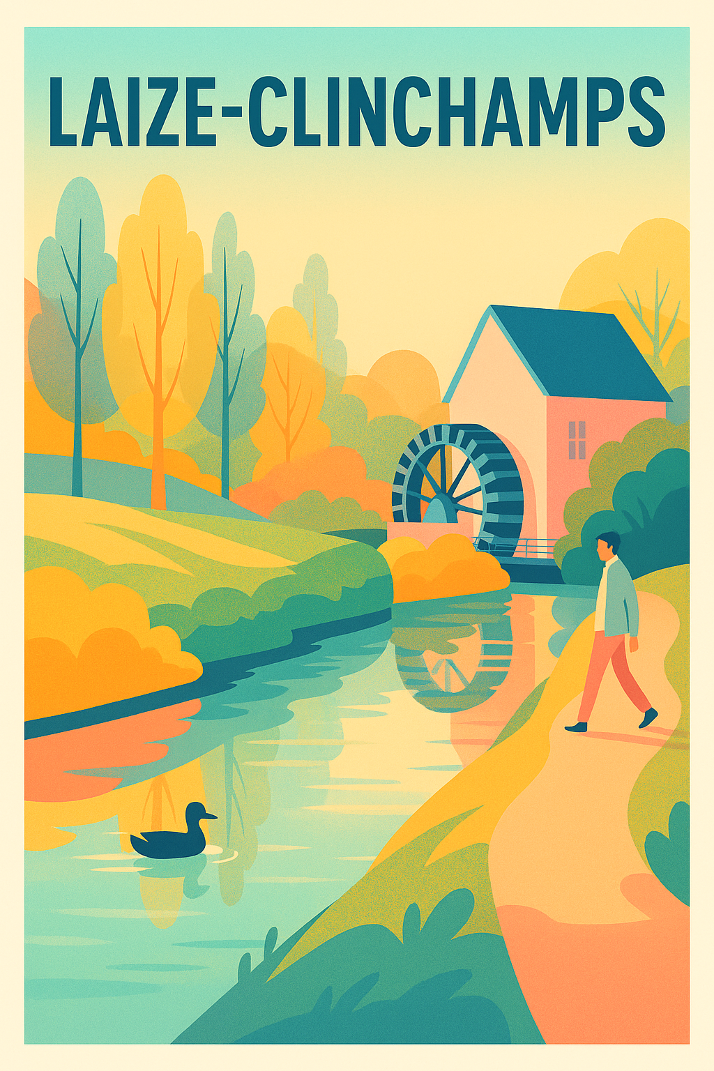 Affiche de Laize-Clinchamps - Charme naturel et ambiance bucolique