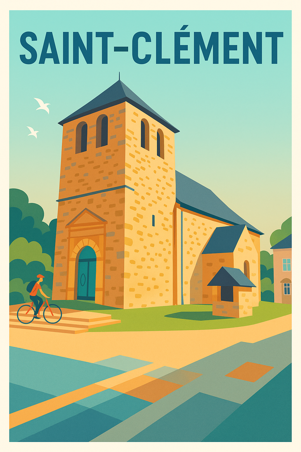 Affiche de Saint-Clément - Charme et sérénité en pleine nature