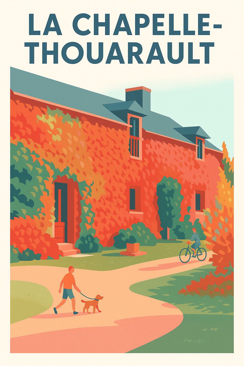 Affiche de La Chapelle-Thouarault - Charme bucolique et douceur de vivre