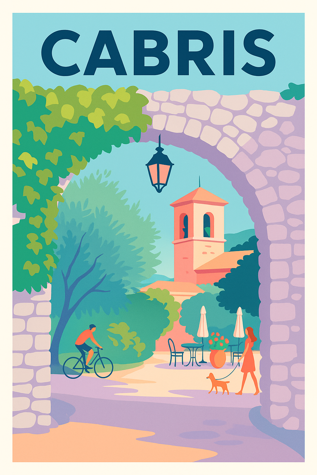 Affiche de Cabris - Charme et quiétude au cœur du village