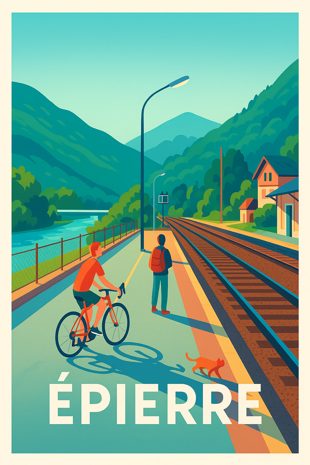 Affiche de Épierre - Escapade paisible à la campagne