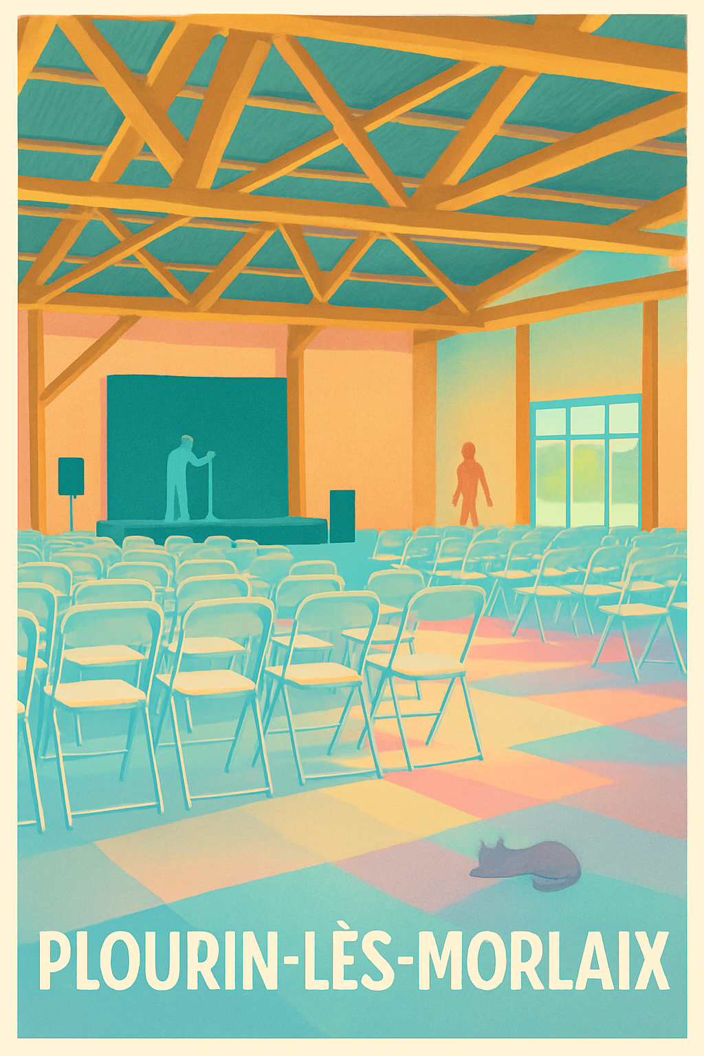 Affiche de Plourin-lès-Morlaix - Ambiance paisible et artistique