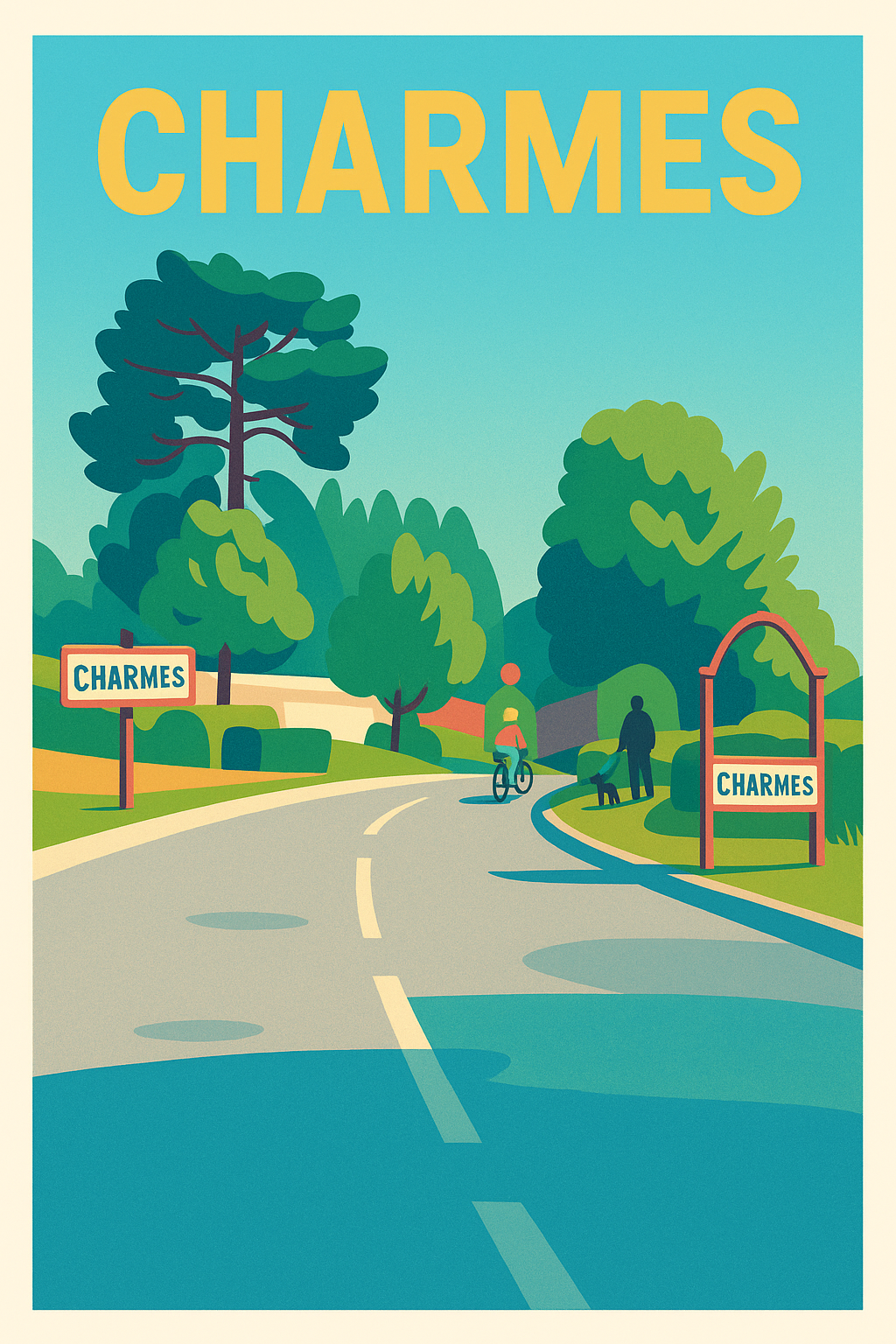 Affiche de Charmes - La douceur d'une escapade bucolique