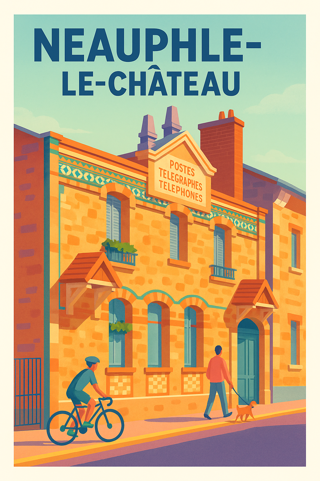 Affiche de Neauphle-le-Château - Charme et authenticité au fil du temps
