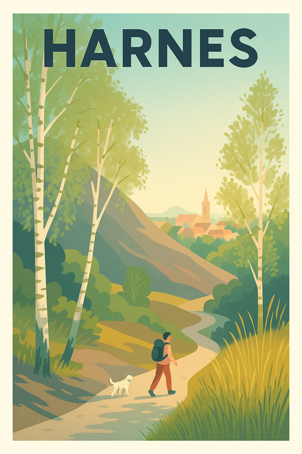 Affiche de Harnes - Balade bucolique au cœur de la nature