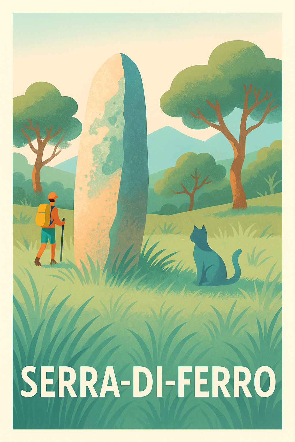 Affiche de Serra-di-Ferro - Invitation à l'exploration nature