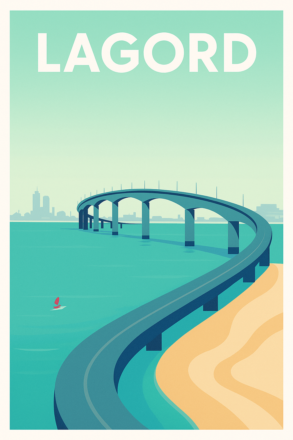 Affiche de Lagord - L'élégance architecturale au bord de l'eau