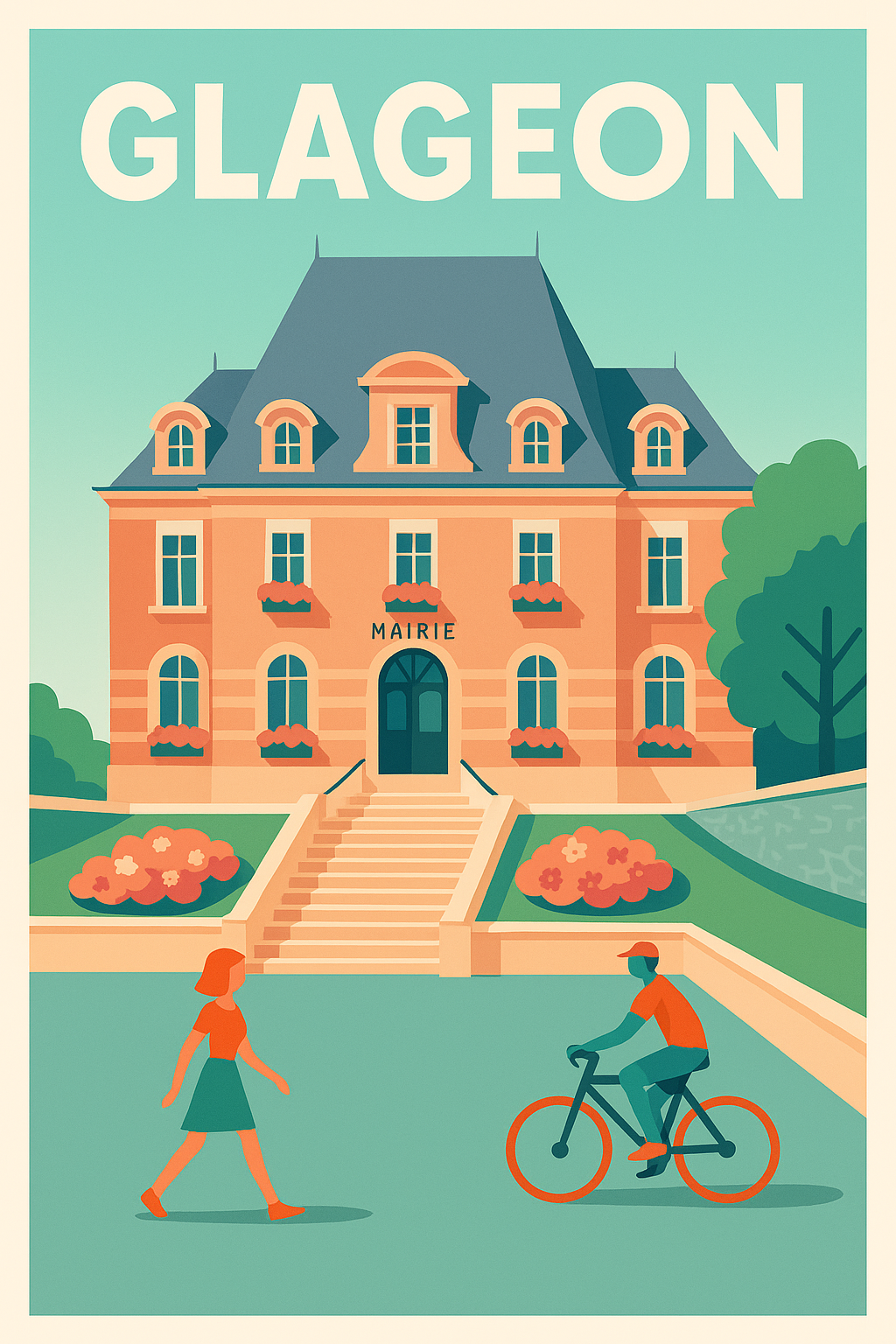 Affiche de Glageon - Charme et tranquillité au cœur de la mairie