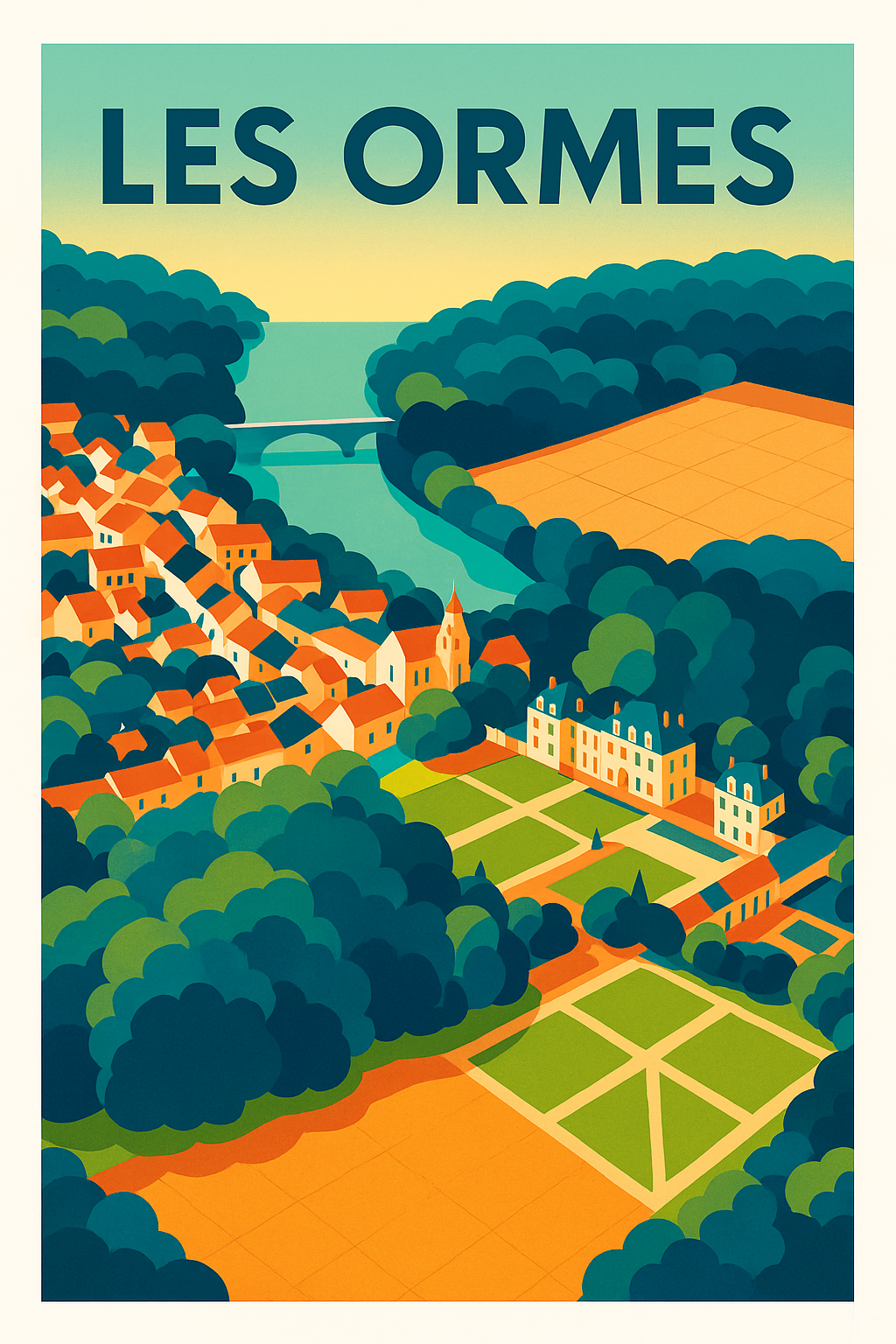 Affiche de Les Ormes - Un havre de charme et d'histoire