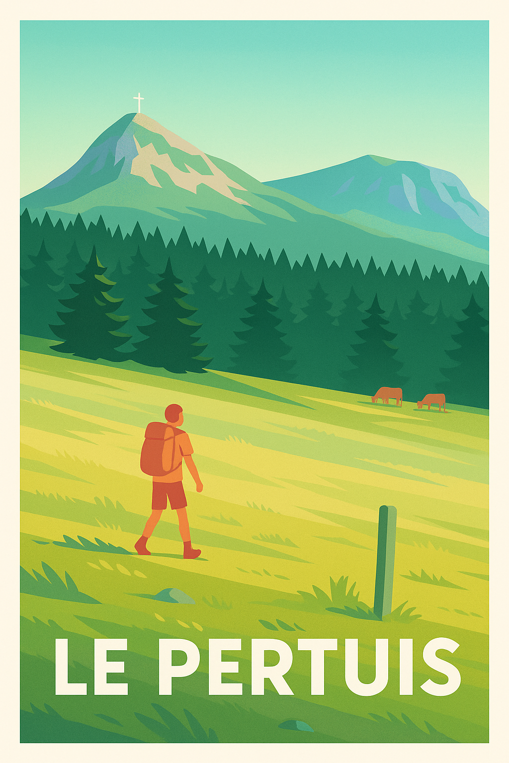Affiche de Le Pertuis - Escapade nature entre montagnes et forêts
