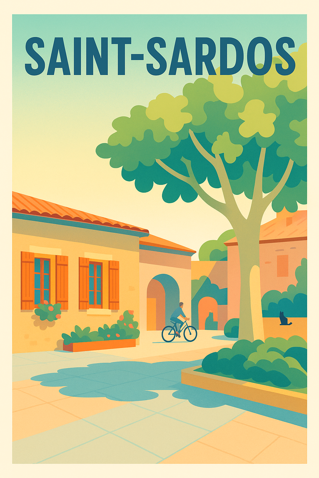 Affiche de Saint-Sardos - Charme et Sérénité au cœur du village