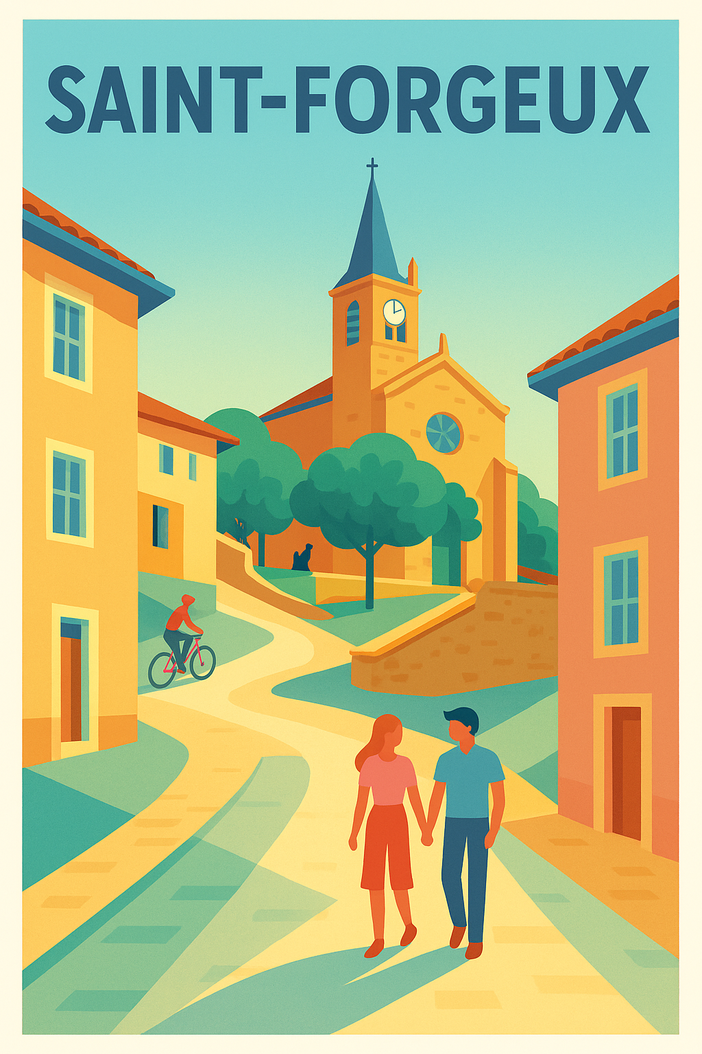 Affiche de Saint-Forgeux - Un charme villageois à découvrir