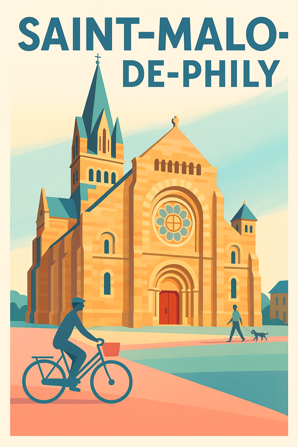 Affiche de Saint-Malo-de-Phily - Charme et sérénité au cœur du patrimoine