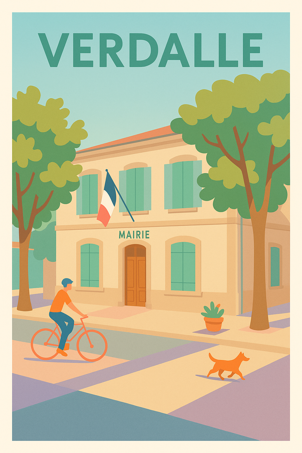 Affiche de Verdalle - Charme et sérénité au cœur du village