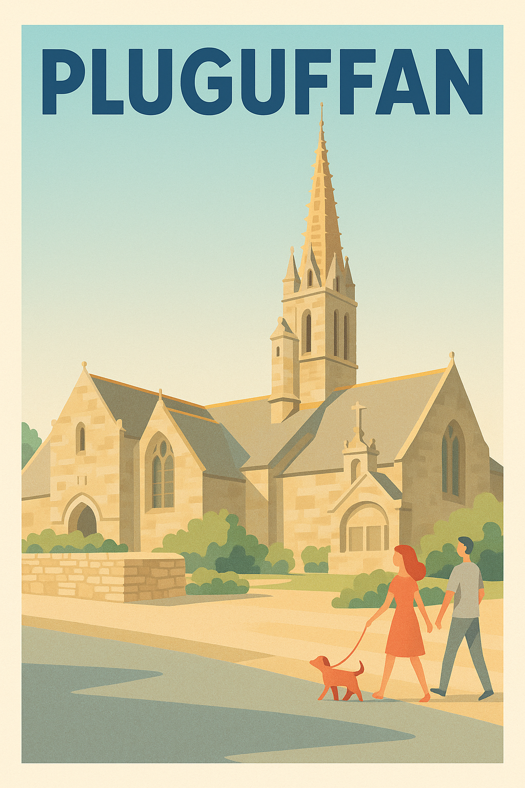 Affiche de Pluguffan - Sérénité et charme breton