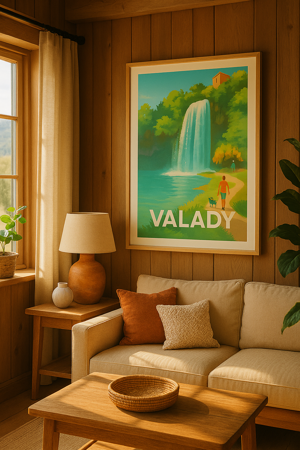 Mise en situation Affiche de Valady - Évasion naturelle au fil de la cascade