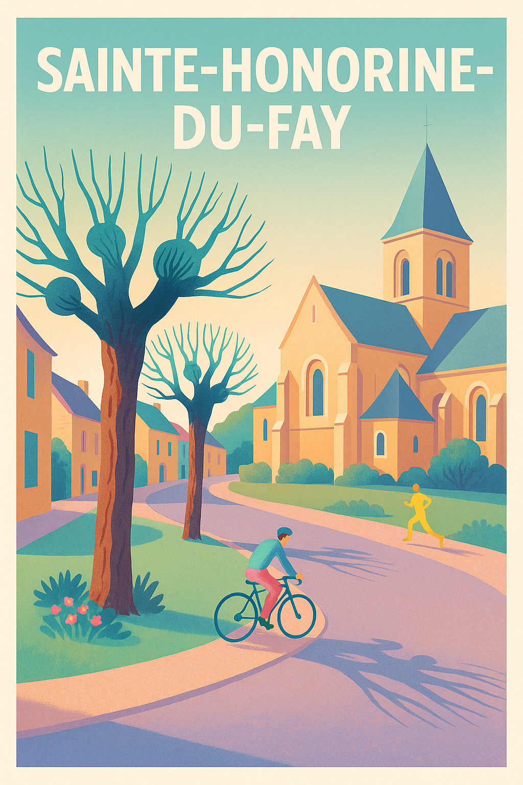 Affiche de Sainte-Honorine-du-Fay - Charme bucolique et douceur de vie