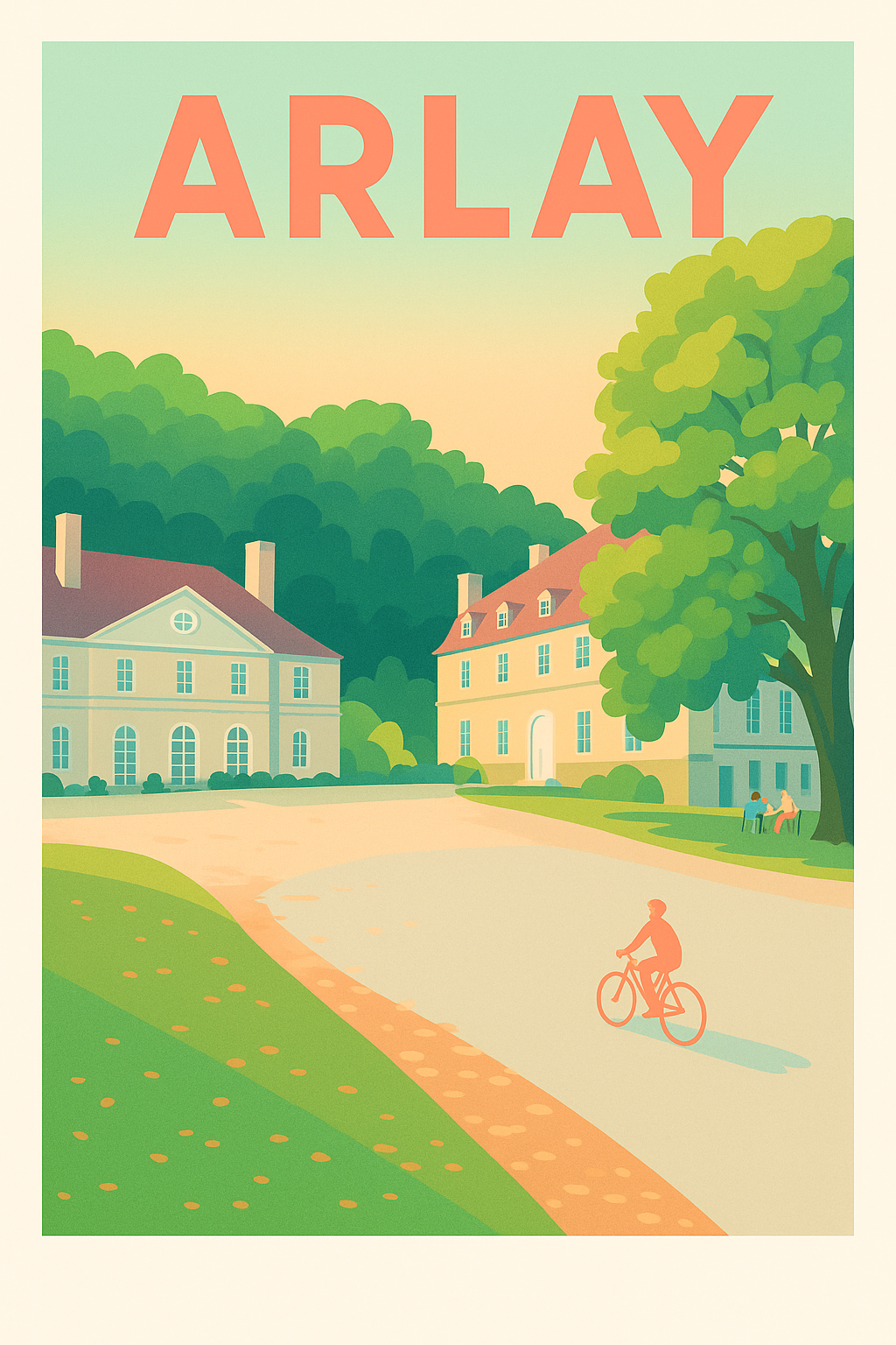 Affiche de Arlay - Un havre de paix entre nature et patrimoine