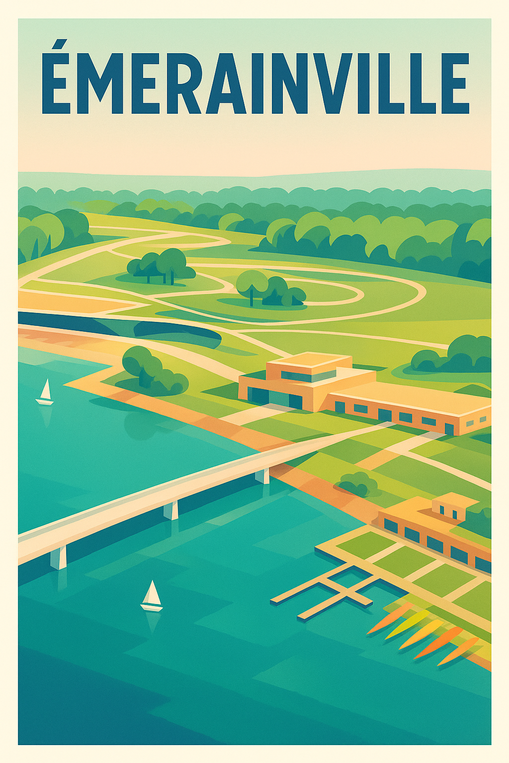 Affiche de Émerainville - Évasion au fil de l’eau et des espaces verts