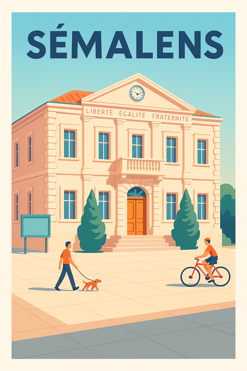 Affiche de Sémalens - Charme et sérénité au cœur de la ville