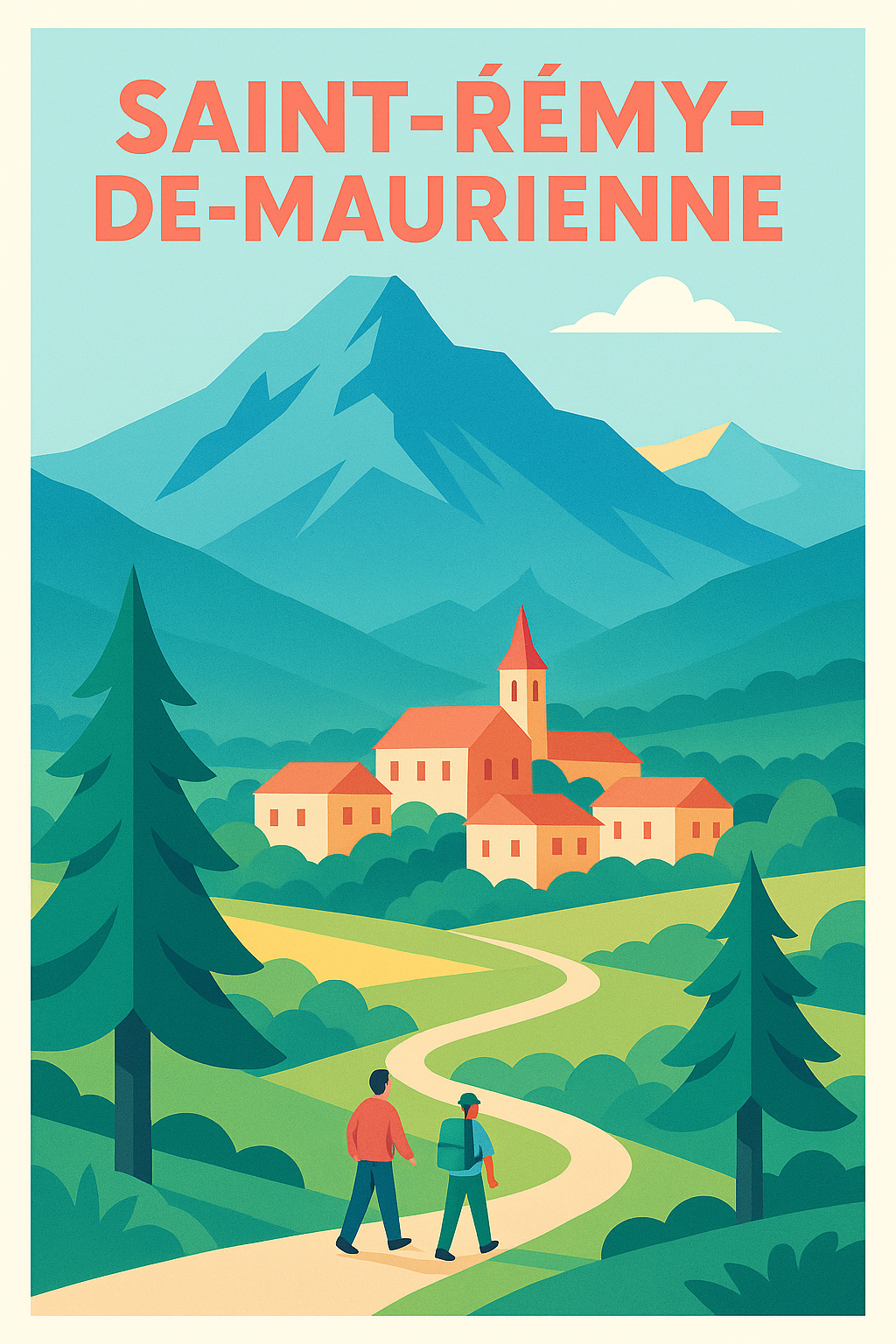 Affiche de Saint-Rémy-de-Maurienne - L'escapade montagnarde idéale