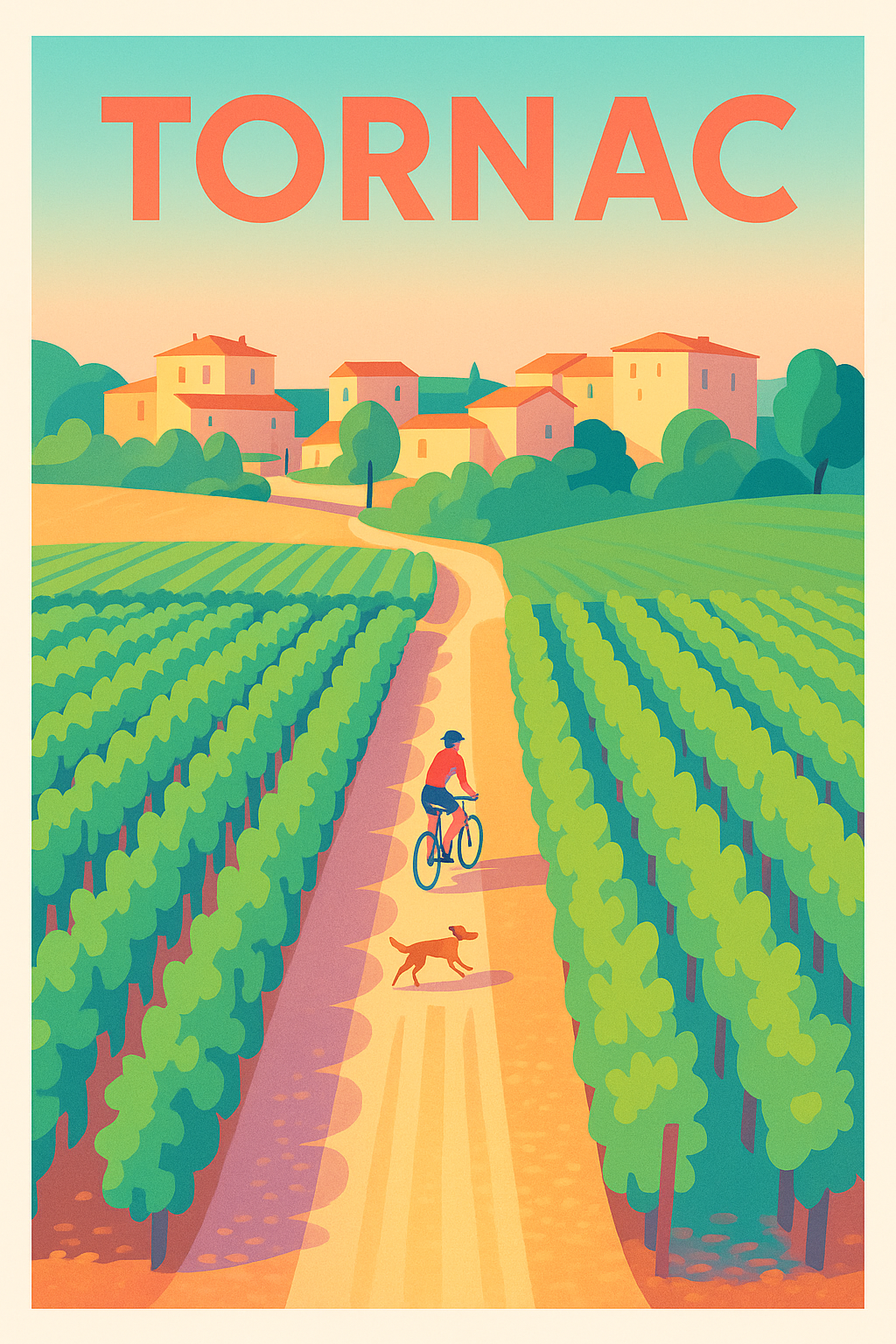 Affiche de Tornac - Balade bucolique au cœur des vignobles