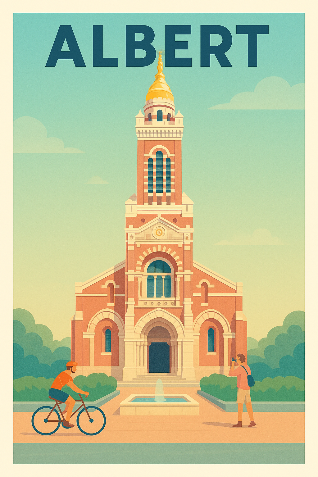 Affiche de Albert - Charme et sérénité en pleine ville