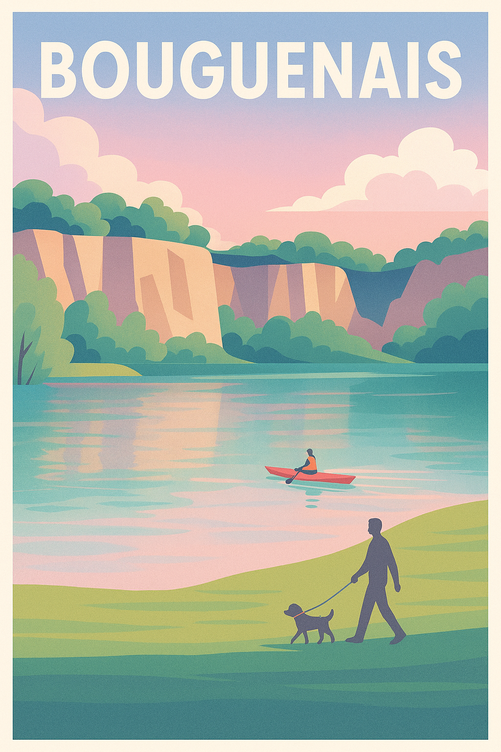 Affiche de Bouguenais - Havre de paix au bord de l'eau