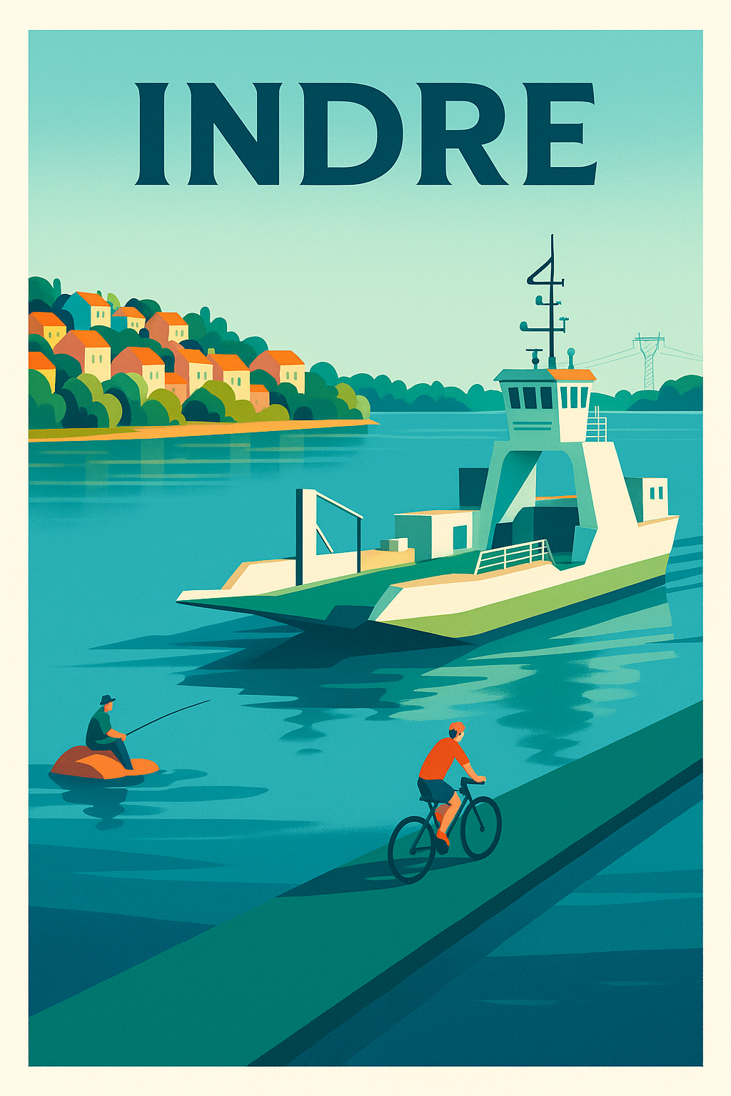 Affiche de Indre - Sérénité au fil de l'eau