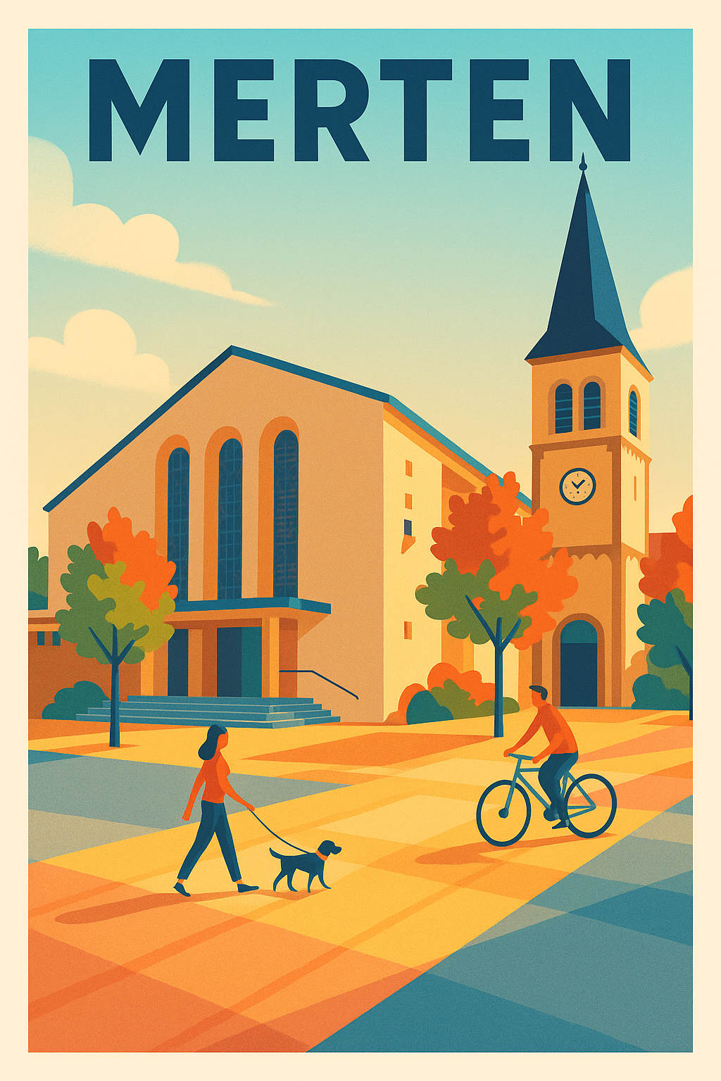 Affiche de Merten - Charme paisible et couleurs d'automne
