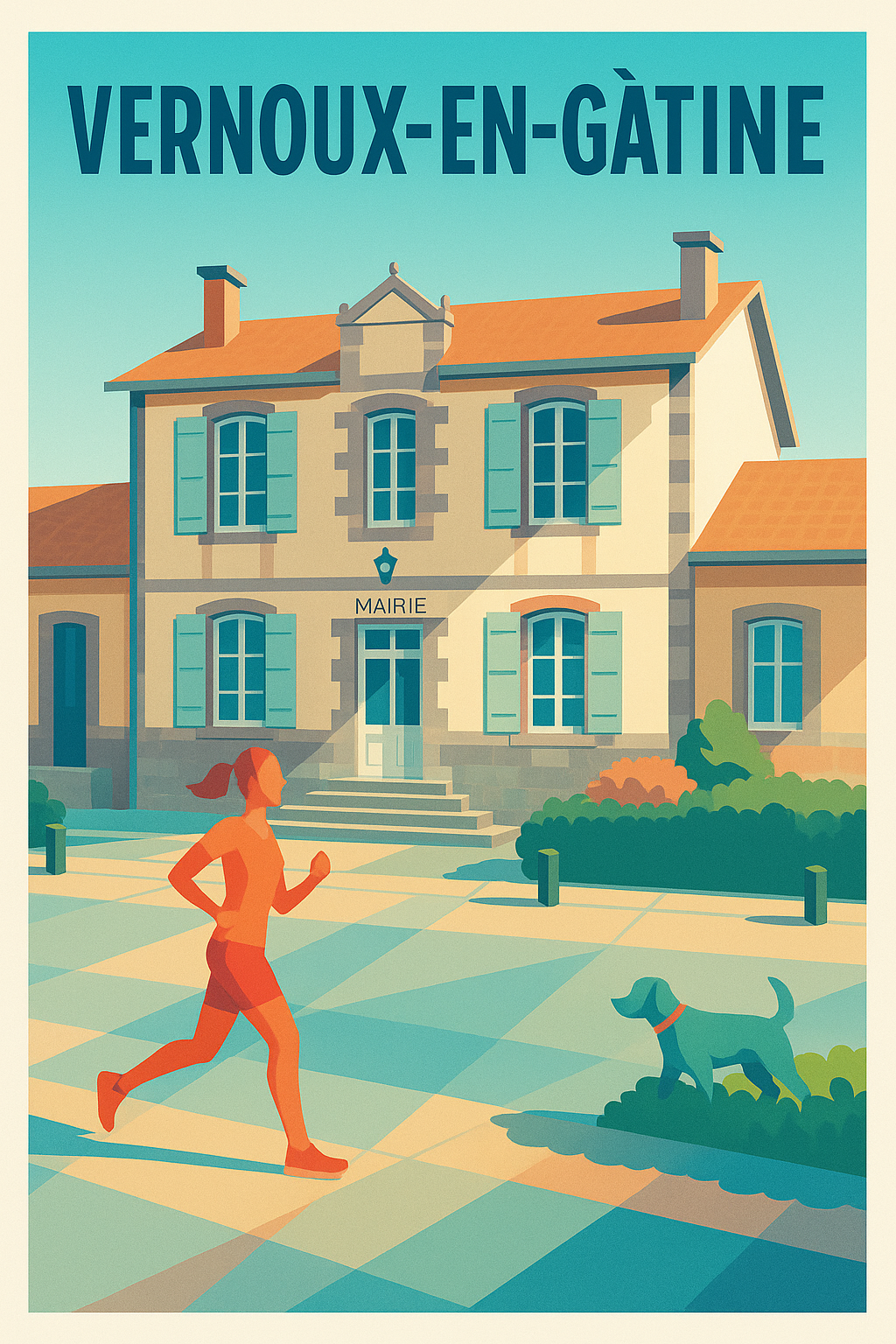 Affiche de Vernoux-en-Gâtine - Harmonie et vie locale