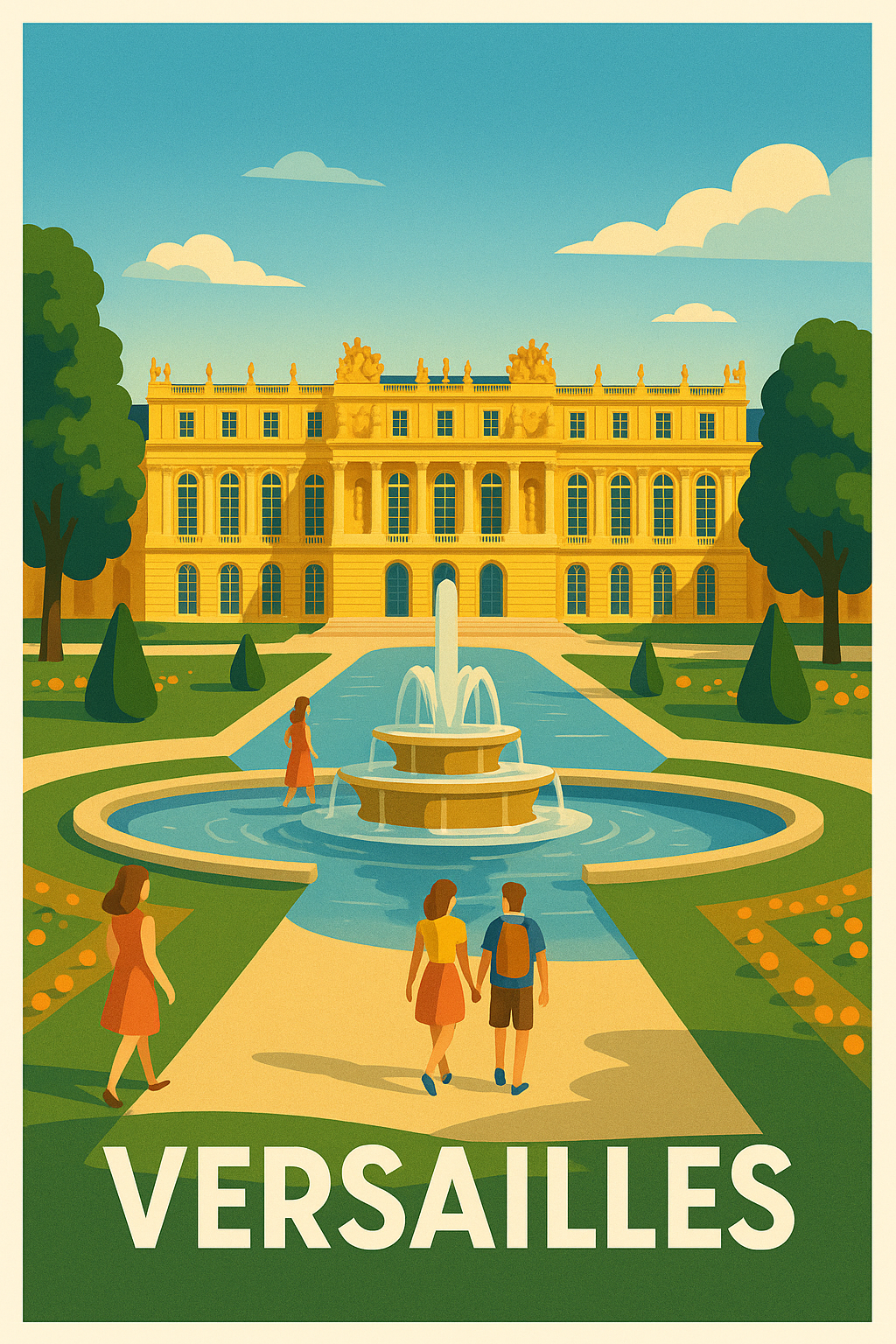 Versailles - Élégance royale au cœur des jardins