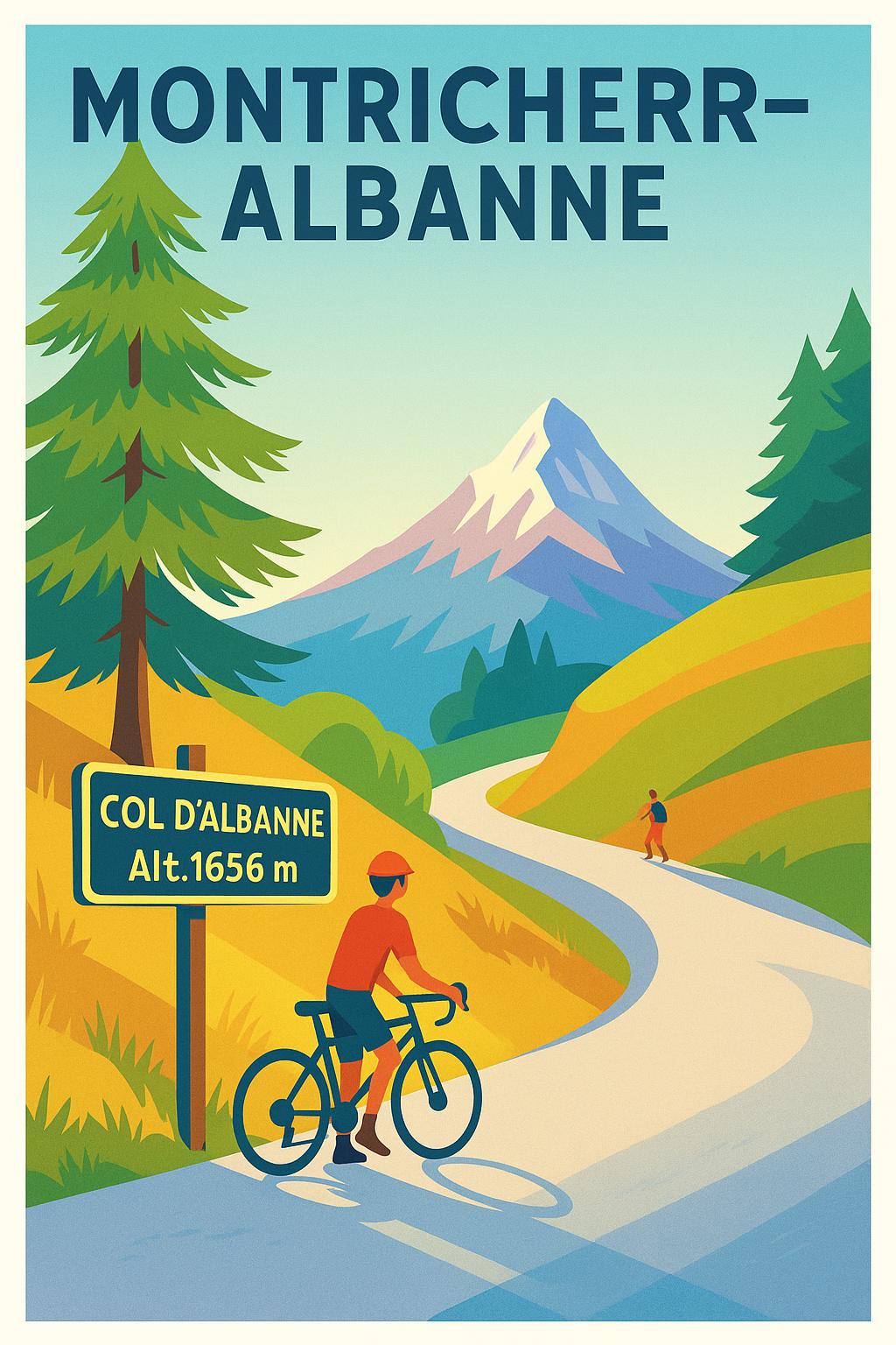 Affiche de Montricherr-Albanne - Escapade sportive en montagne