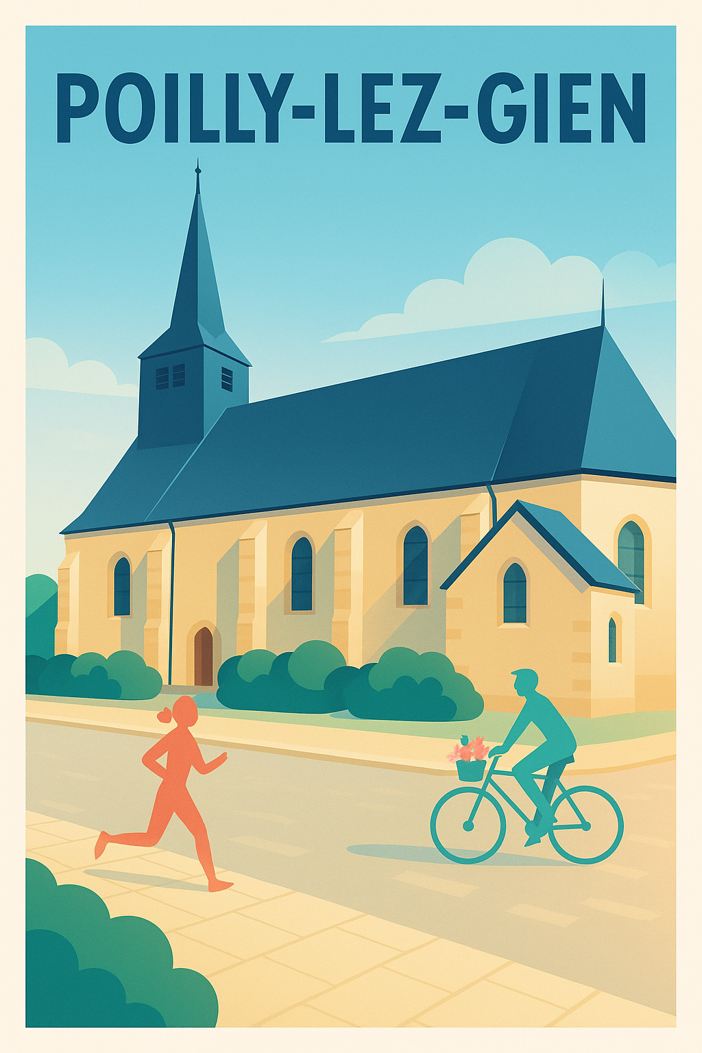Affiche de Poilly-lez-Gien - Charme tranquille et authenticité locale