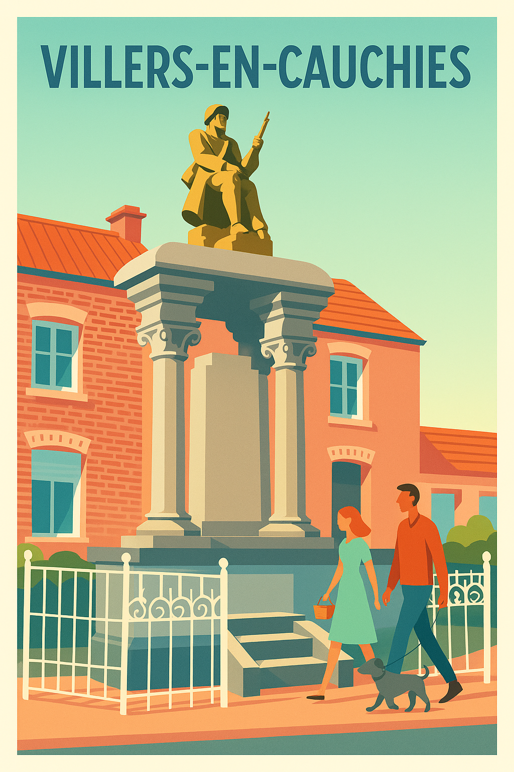 Affiche de Villers-en-Cauchies - Charme et histoire au cœur du village