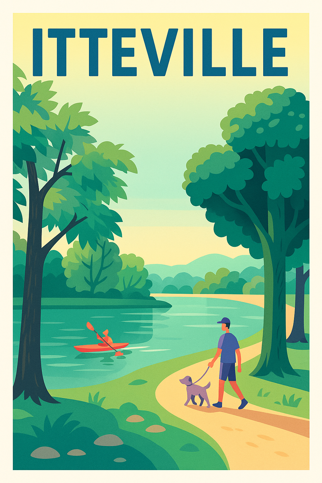 Affiche de Itteville - Escapade nature au fil de l'eau