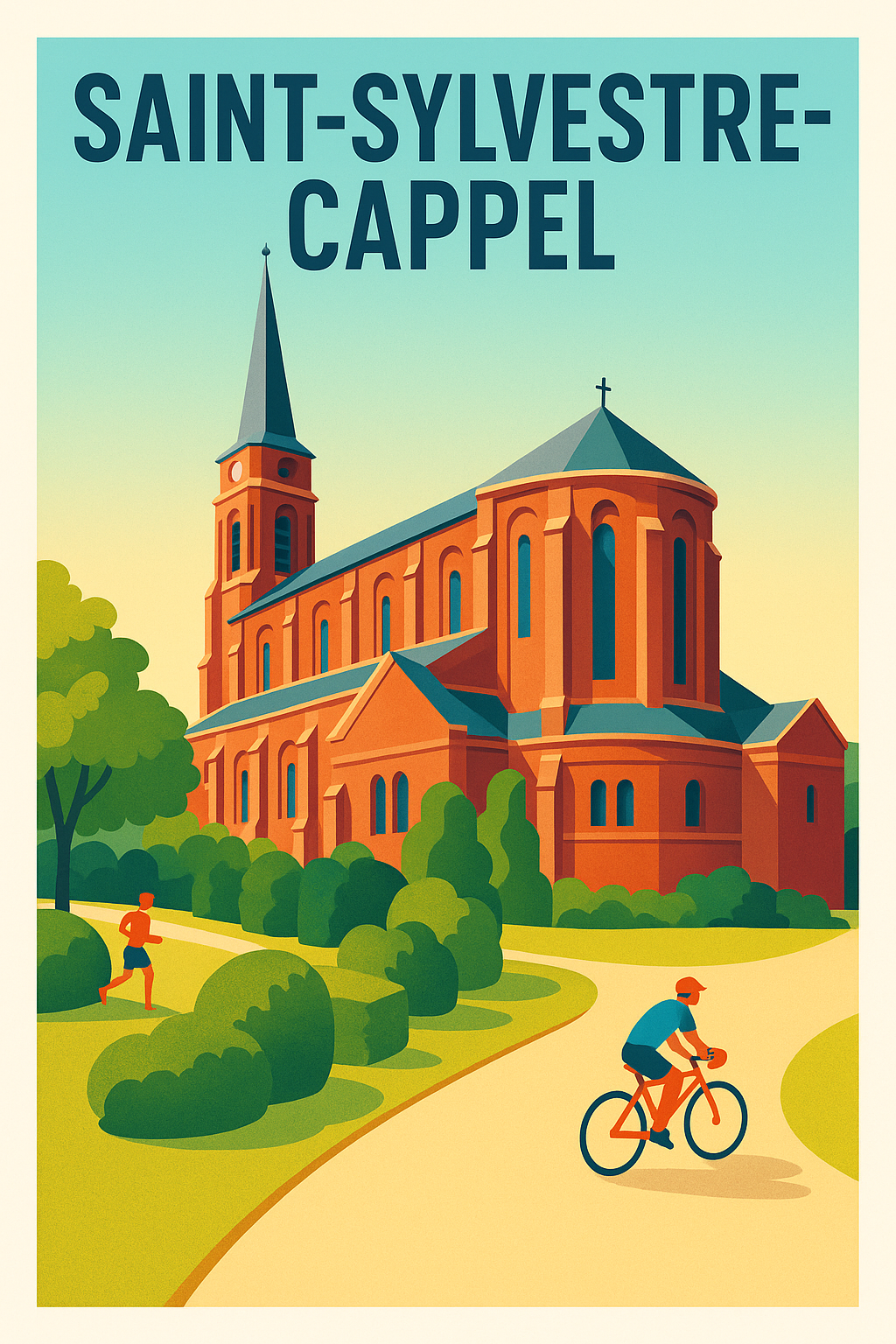Affiche de Saint-Sylvestre-Cappel - Charme et sérénité au cœur du Nord