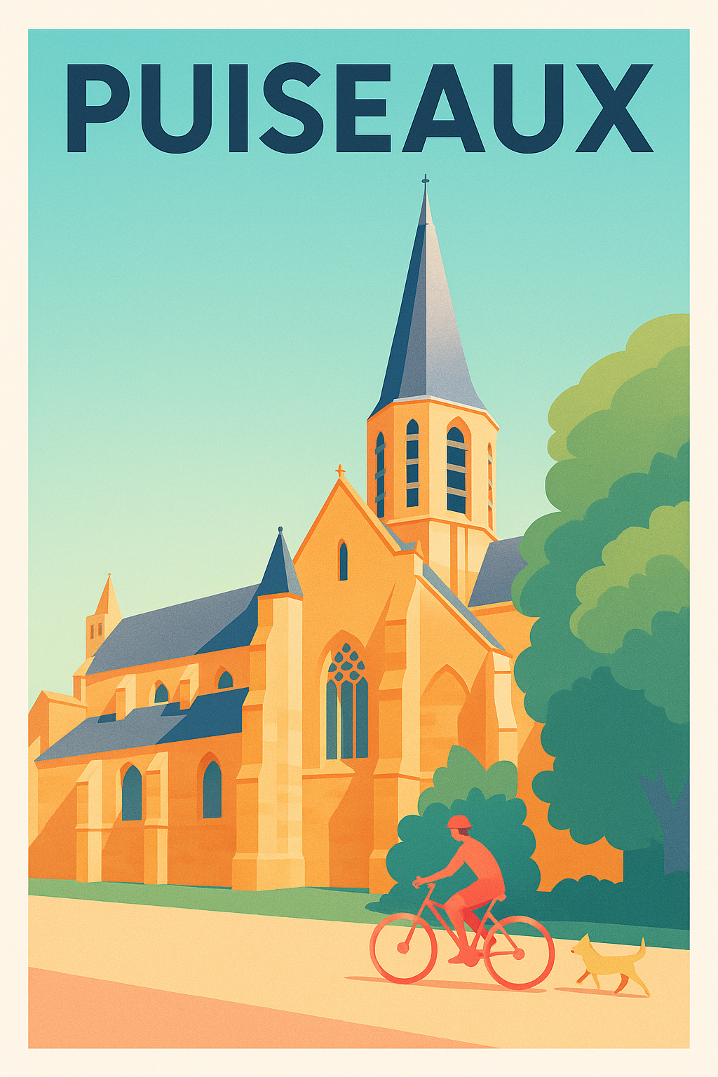 Affiche de Puiseaux - Authentique charme d'une église paisible