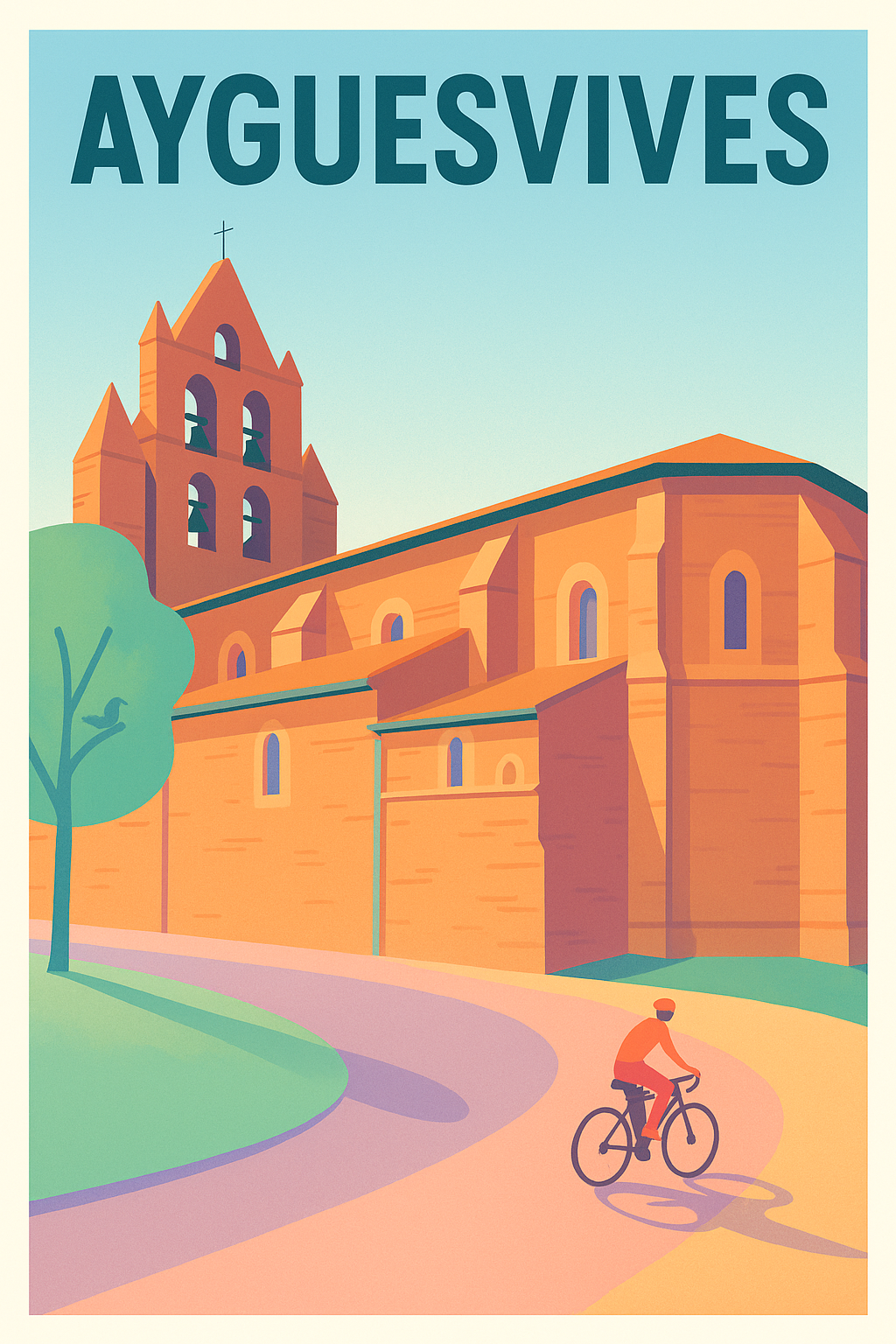 Affiche de Ayguesvives - Tranquillité et patrimoine en lumière douce