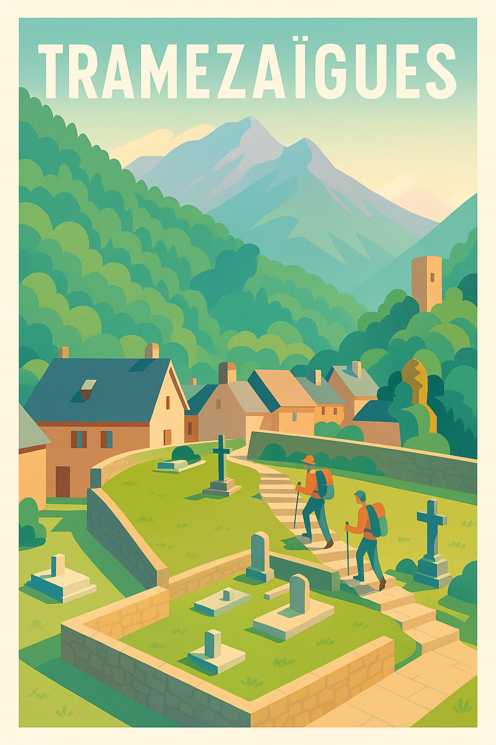 Affiche de Tramezaïgues - Évasion et Randonnée en Montagne