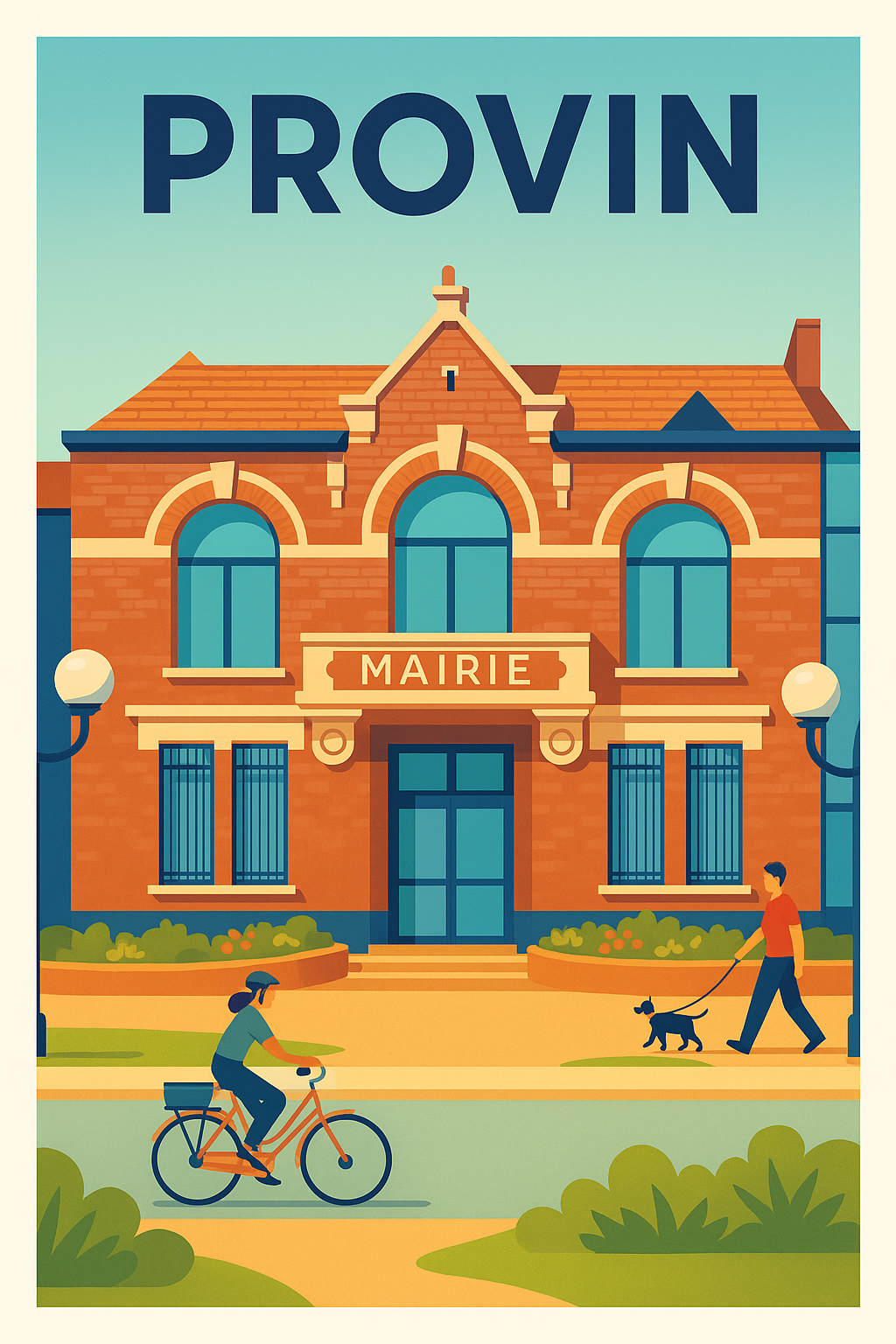 Affiche de Provin - Charme et sérénité au cœur de la mairie