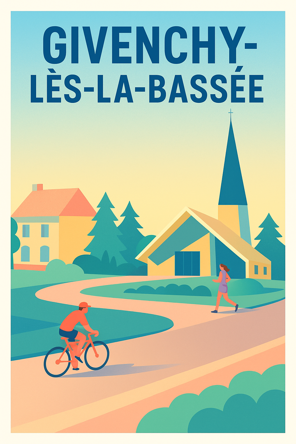 Affiche de Givenchy-lès-la-Bassée - Douce balade et atmosphère paisible
