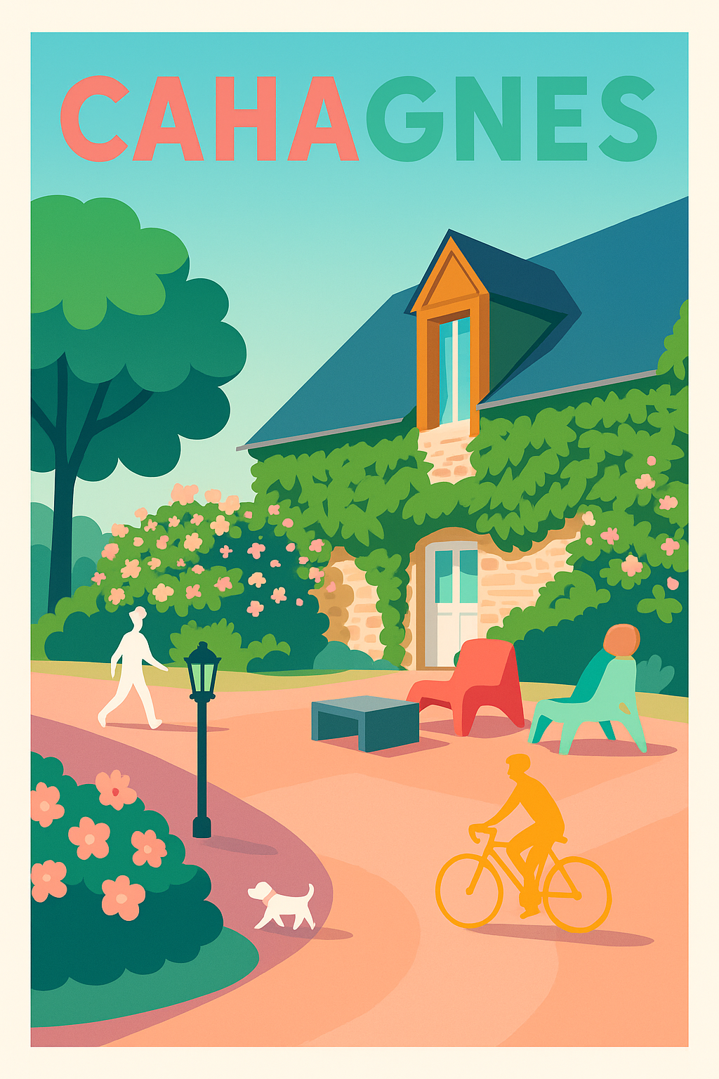 Affiche de Cahagnes - Charme bucolique et douceur de vivre