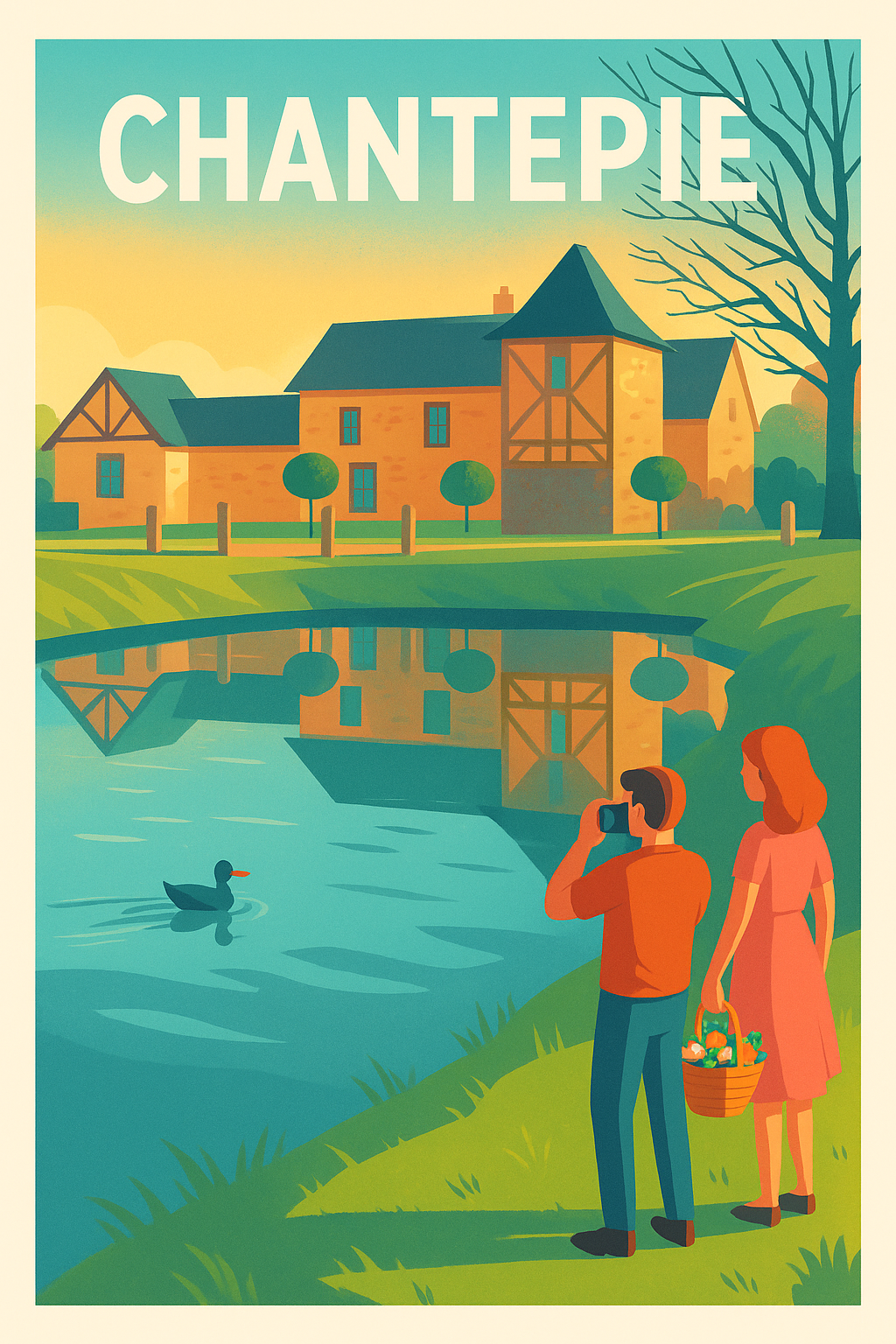 Affiche de Chantepie - Charme bucolique et sérénité