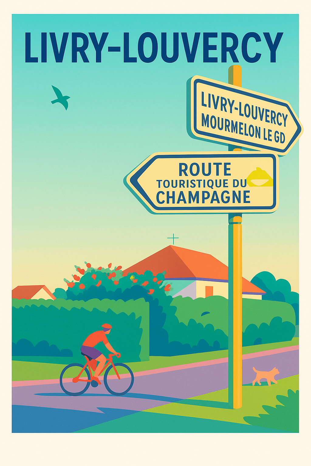 Affiche de Livry-Louvercy - Escapade charmante sur la Route Touristique du Champagne