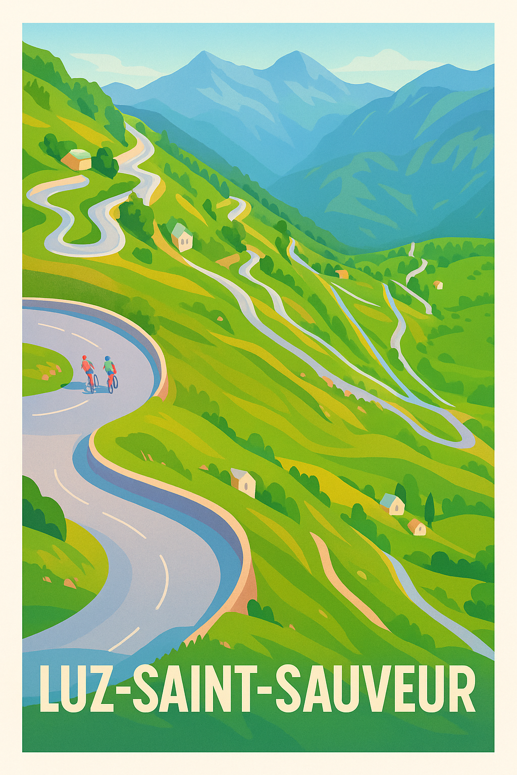 Affiche de Luz-Saint-Sauveur - Évasion au cœur des Pyrénées