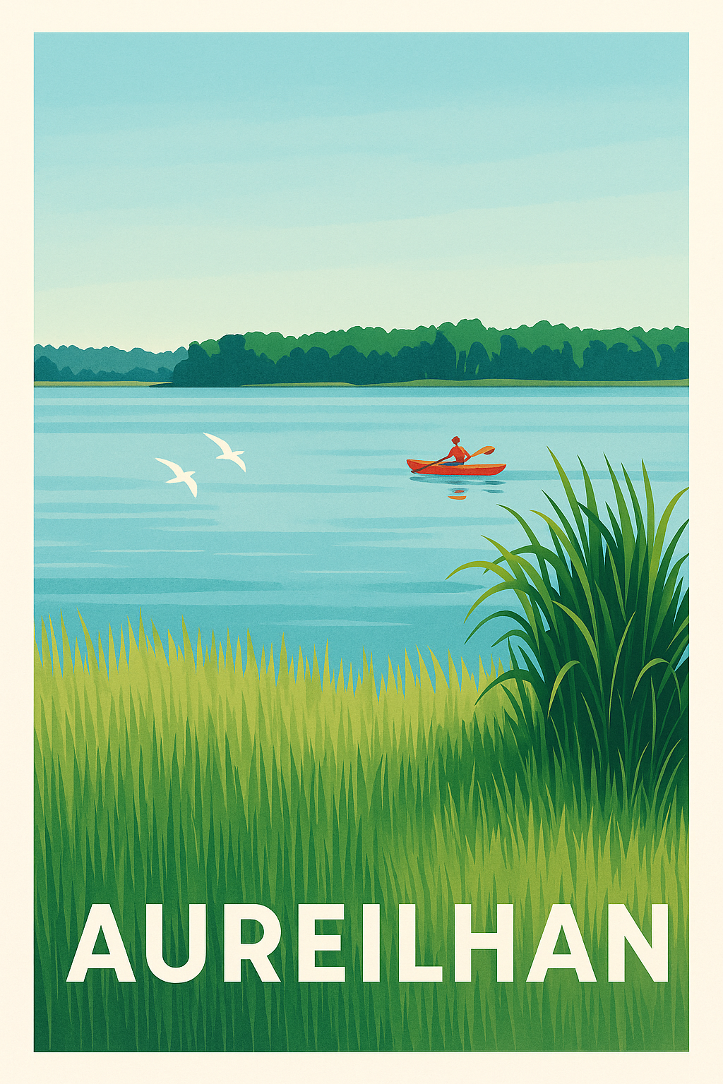 Affiche de Aureilhan - Évasion paisible au fil de l'eau