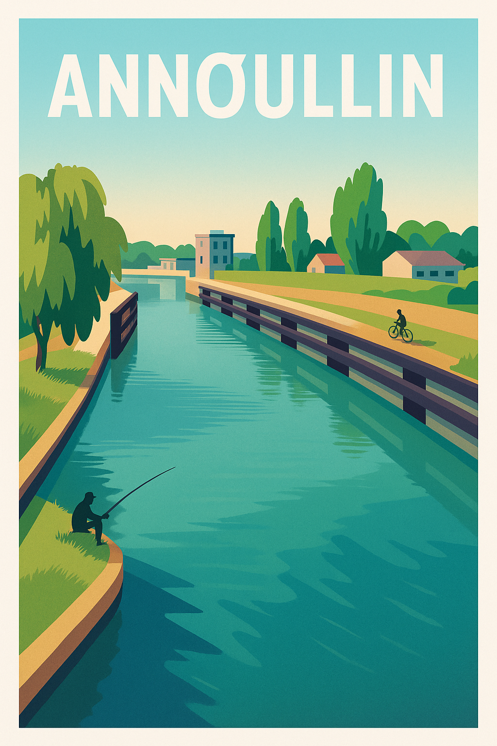 Affiche de Annoullin - Escapade paisible au fil de l'eau