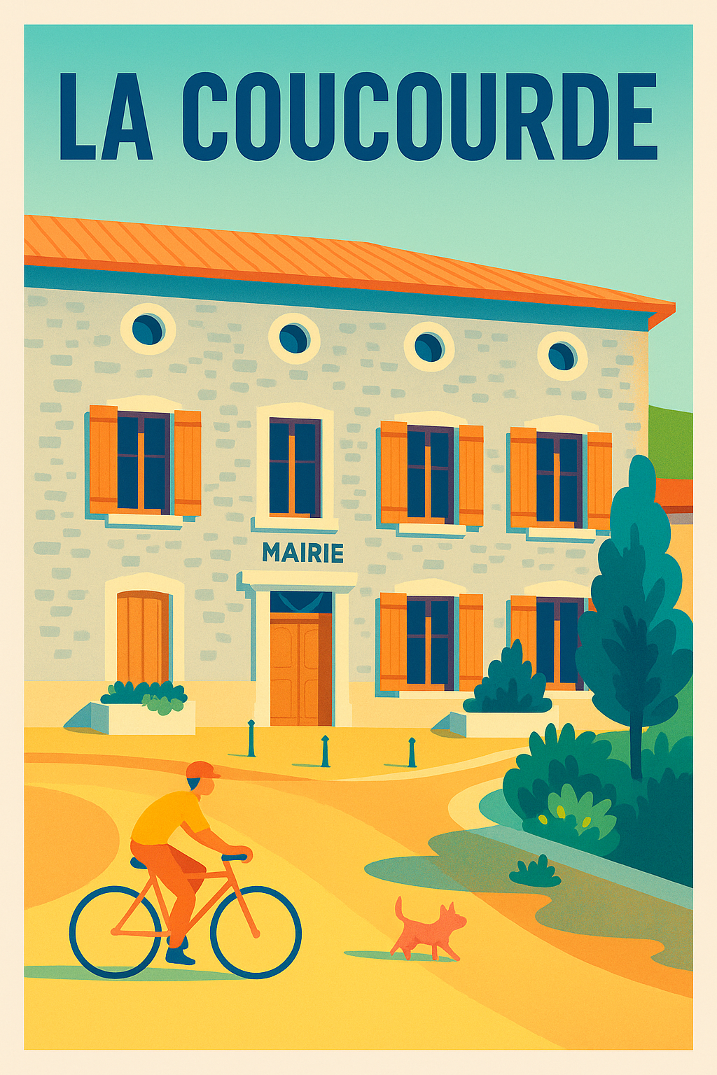 Affiche de La Coucourde - Charme et sérénité au cœur du village